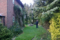 Renovated country garden