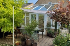 Small family garden with everything